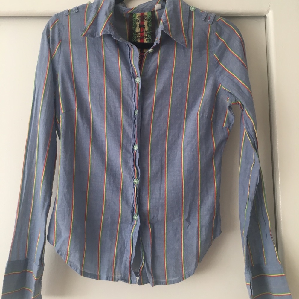 L.A.M.B. Moderation Loving Button Down